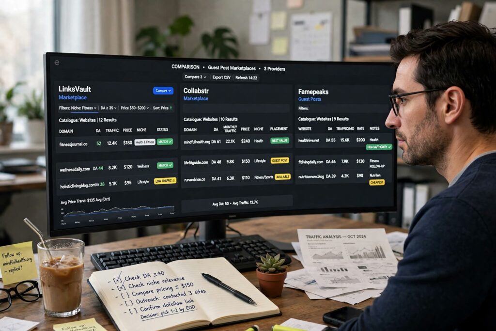 Guest Post Marketplaces Compared: An Operator’s Guide